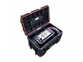 аппарат для электромуфтовой сварки griffon от 16 до 200 мм со сканером штрих-кода в пластиковом кейсе